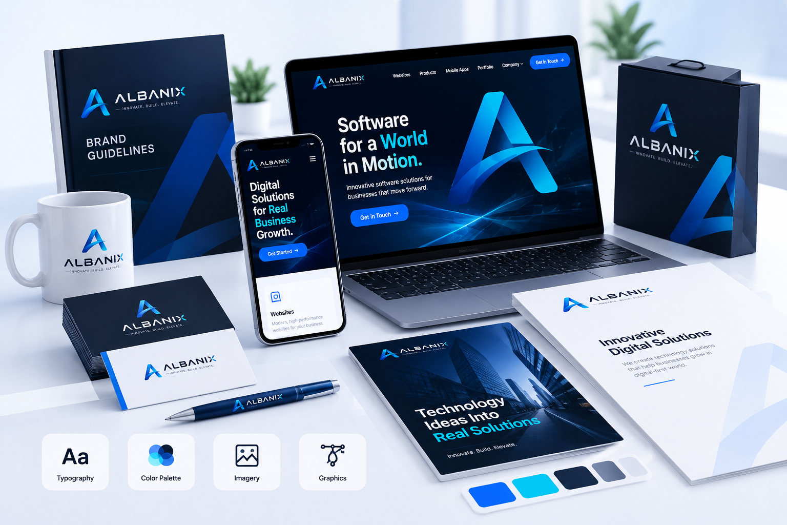 Albanix Brand System
